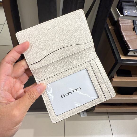 Coach Outlet ID Card Wallet Surf Print CBJ94, Chalk Multi - Picture 3 of 6